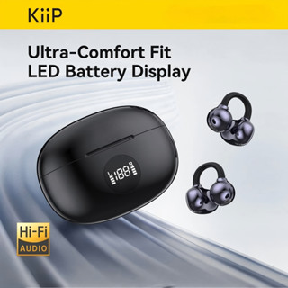KiiP Wireless DTH19 OWS Ear Clip Bluetooth 5.4 Tai nghe Tai nghe không dây Tai nghe HiFi Sound, độ trễ siêu thấp