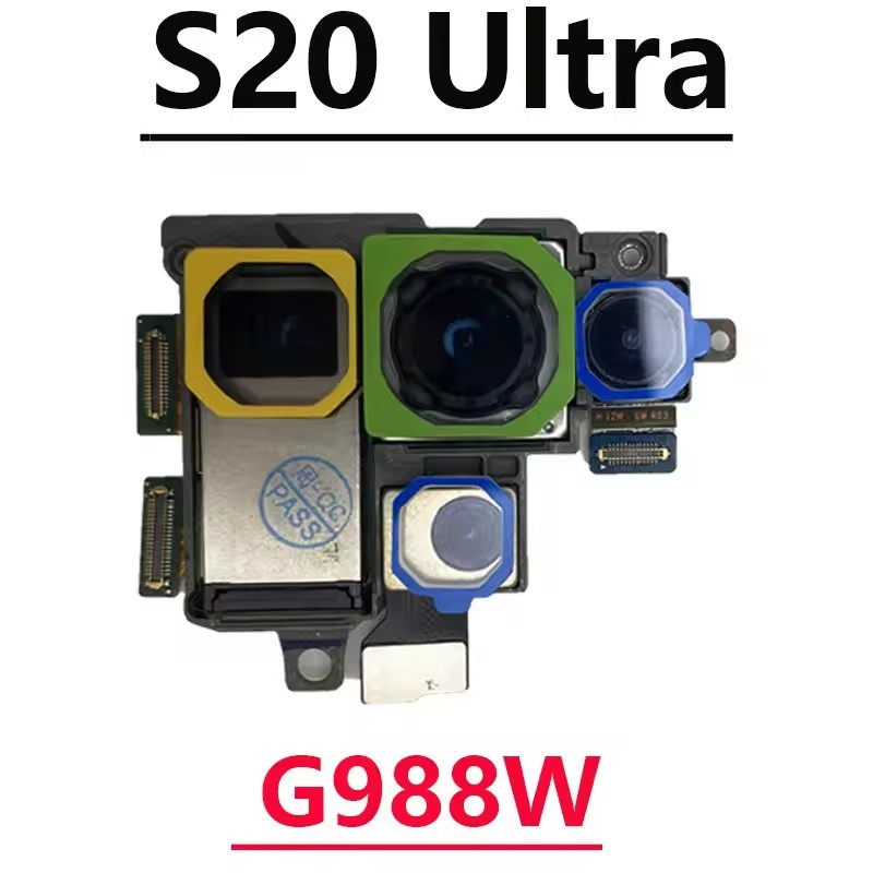 Phía Sau Chính Phía Sau Mặt Trước Rộng Camera Telephoto Cho Samsung Galaxy S20 Ultra 5G G988B G988U 
