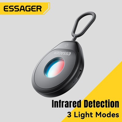 Máy dò Camera Essager Khách sạn hồng ngoại Chống rò rỉ Peek Hiện vật chống gián điệp Máy dò giám sát chống rò rỉ