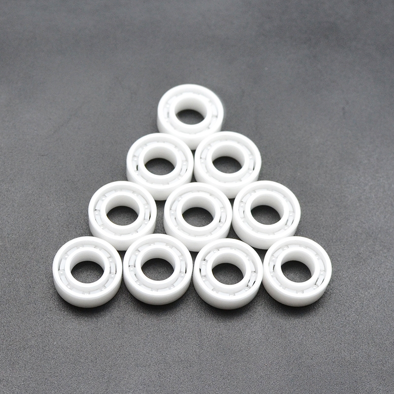 Vòng bi gốm đầy đủ mịn MR126 MR126CE 6x12x4mm đường kính trong 6mm 6 * 12 * 4mm Vòng bi gốm Zirconia