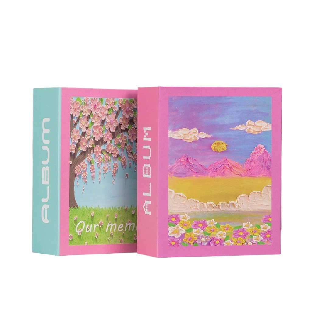 Album Ảnh 4r 200 Chiếc 6R Album Sách 100 Chiếc 4x6 6x8 Album Sách Cho 6 inch 8inch Ảnh Tranh Sơn Dầu