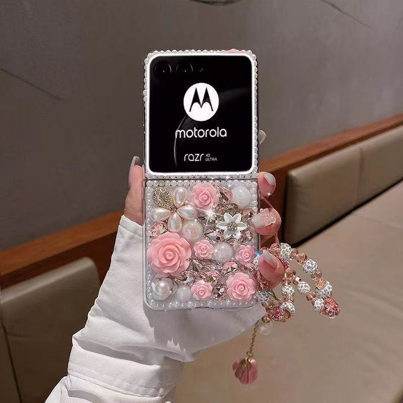 Ốp Lưng Razr 60 Cho Motorola Razr 60 Ultra Razr 50 Ultra 40 Razr Plus 2024 2025 Razr 60 Pro Vòng Tay