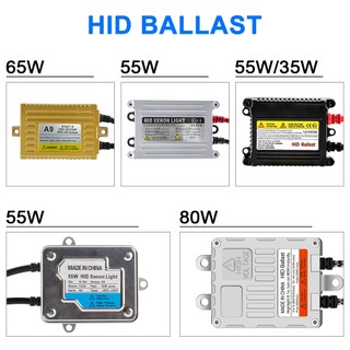 1 Chiếc 12V HID Ballast 65W / 35W / 55W Xenon Ballast Thay Thế Cho Bộ Chuyển Đổi HID 80W Bắt Đầu Nhanh Slim HID Ballast