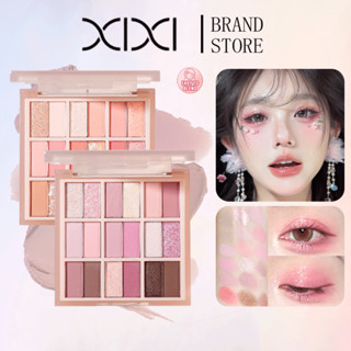  Bảng Phấn Mắt XIXI 18 Màu - Matte Pearly Long Lanh Sắc Tố Cao Lâu Dài Tự Nhiên Phong Cách Hàn Quốc Trang Điểm Mắt D668 