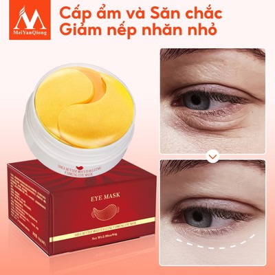 MeiYanQiong Hộp 60 Miếng Mặt Nạ Mắt 84g Chiết Xuất Từ Bơ Hạt Mỡ Và Collagen Dưỡng Ẩm
