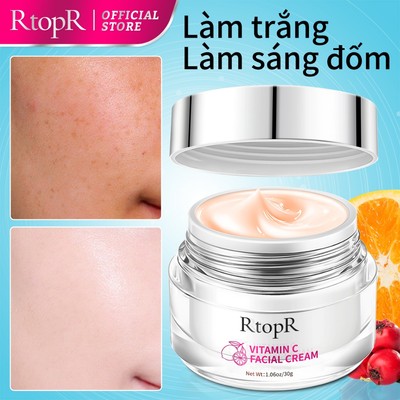 Kem Dưỡng Da Mặt RtopR Chứa Vitamin C Xóa Tàn Nhang Đốm Nâu Làm Sáng Da Và Chống Nhờn 30g