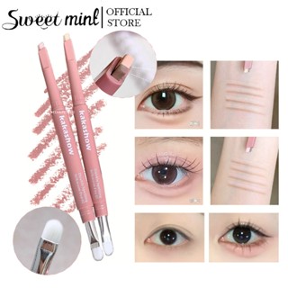 [SẴN] Mắt 3in1Bút kẻ mắt Phấn mắt Làm sáng mắt Vẽ đường viền mắt, Bút HIGHLIGHT Tạo Bọng Mắt Kiểu Hàn Quốc