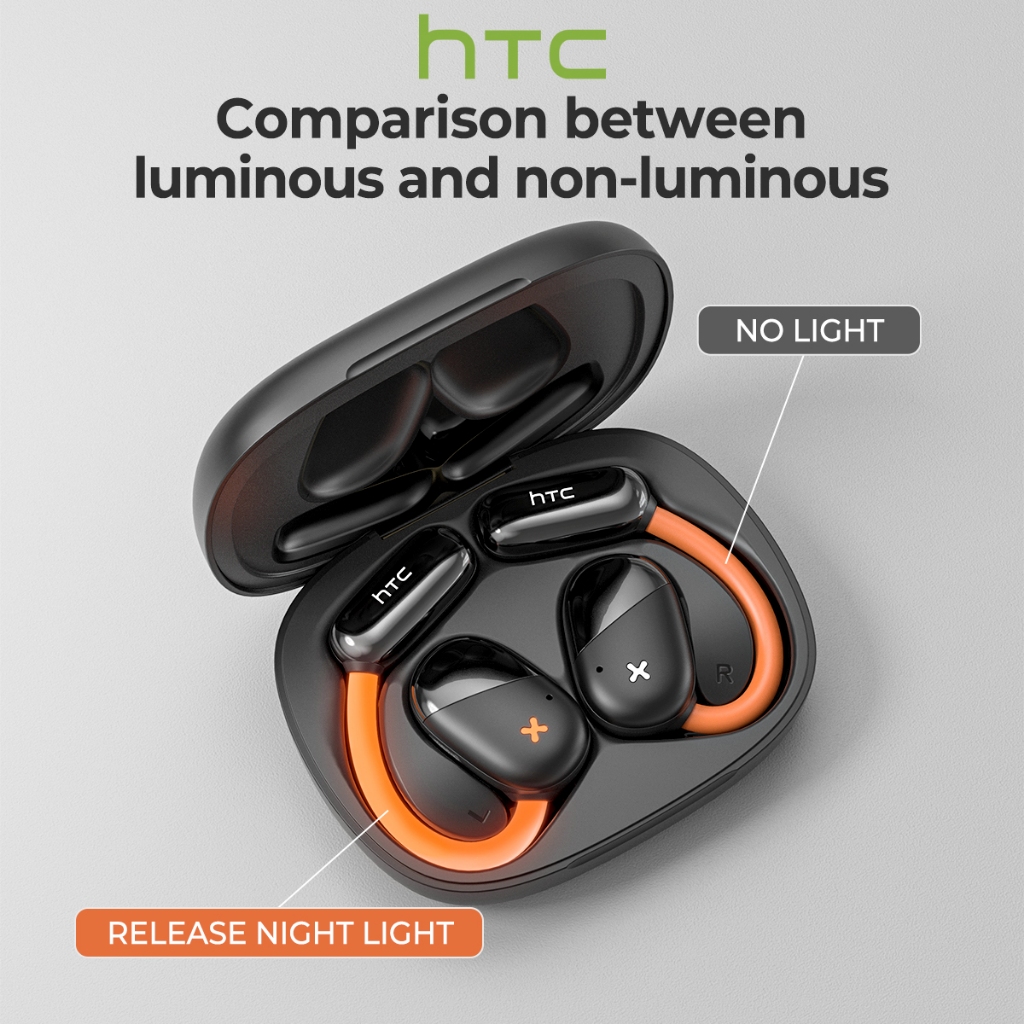HTC NE33 Tai nghe dịch thuật thông minh AI Tai nghe Bluetooth 6.0 Dịch 134 ngôn ngữ Cuộc gọi thoại HD Công nghệ âm thanh ASMR Tai nghe OWS Micro tích hợp Tai nghe Bluetooth không dây | BigBuy360 - bigbuy360.vn
