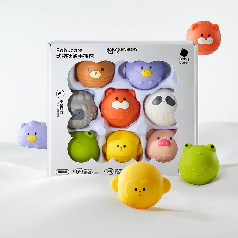 Bc Babycare Bé Massage Bóng Có Thể Nhai Xúc Giác Nhận Thức Điều Khiển Cảm Ứng Tay Nắm Bóng Bé Nắm Bắt Đồ Chơi Huấn Luyện