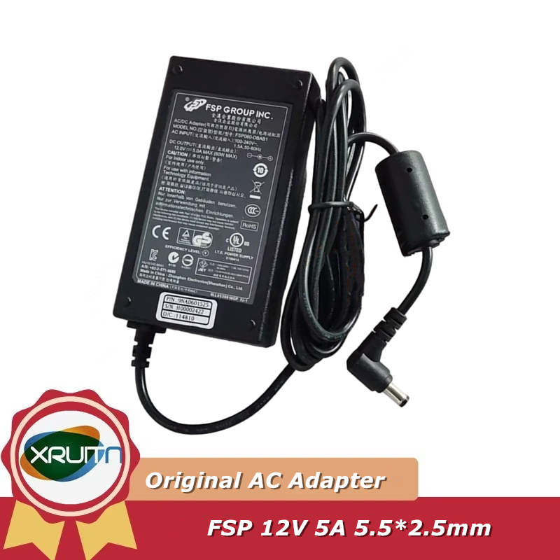Bộ chuyển đổi AC FSP FSP060-DBAB1 12V 5A 60W 5.5x2.5mm FSP060-DIBAN2 FSP060-DBAE1 chính hãng cho màn