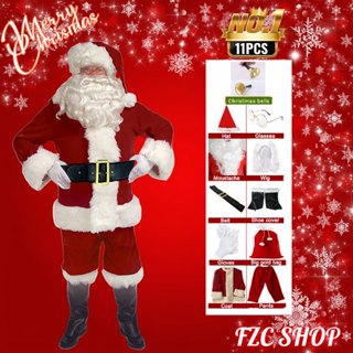  2025 Ông Già Noel 11 Bộ Phù Hợp Với Nam Ông Già Noel Trang Phục Người Lớn Giáng Sinh Ông Già Noel Trang Phục Ông Già Noel Trang Phục Ông Già Noel Áo Khoác Ông Già Noel 