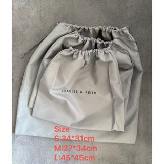 Túi xách nữ Túi vải chống bụi Màu xám 3 kích thước