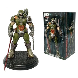  21,5Cm Doom Eternal Anime Game Hình Doom Slayer Nhân Vật Hành Động Trang Trí Phòng PVC Người Lớn Bộ Sưu Tập Mô Hình Đồ Chơi Búp Bê 