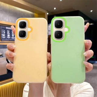 Infinix Smart 10 Ốp Điện Thoại 2 Trong 1 Màu Kẹo TPU Cứng Silicone Bảo Vệ Toàn Diện