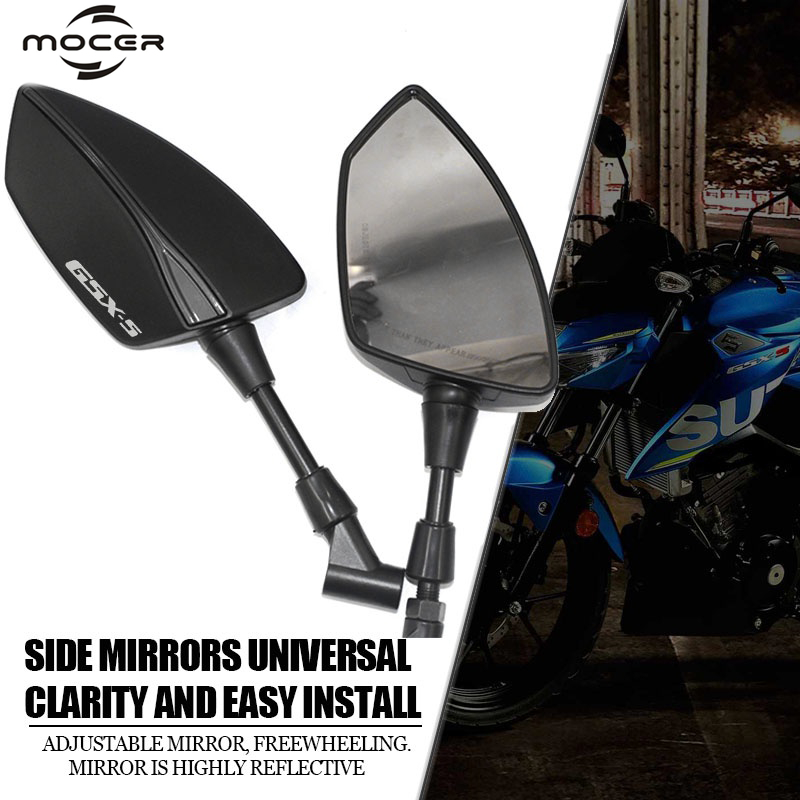 Mocer CHO SUZUKI GSXS GSX-S GSX S GSX-S750 GSX-S 1000 1000f 125 150 GSX-S1000 Gương chiếu hậu xe máy
