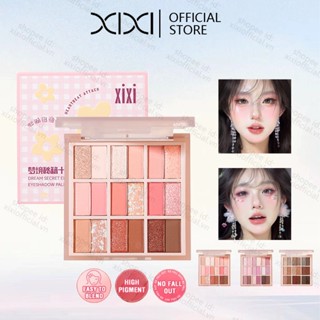 XIXI 18 Màu Phấn Mắt Bảng Gliter Cho Mắt Bảng Phấn Mắt Lâu Dài Hàn Quốc Trang Điểm Mắt Bảng Phấn Mắt NO.D668 