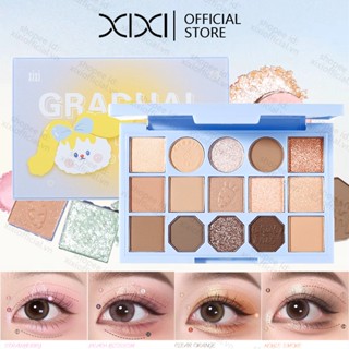  XIXI 15 Màu Phấn Mắt Bảng Gliter Cho Mắt Bảng Phấn Mắt Lâu Dài Hàn Quốc Trang Điểm Mắt Bảng Phấn Mắt NO.D618 