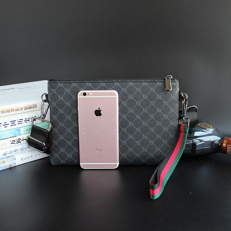 Túi Đeo Chéo Nam Phong Cách Cao Cấp - In Hóa Tiết Kiểu Sang, Dây Đeo Băng Đa Màu, Dung Lượng Vừa Đúng Cho Ngày Thường & Làm Việc -PM3