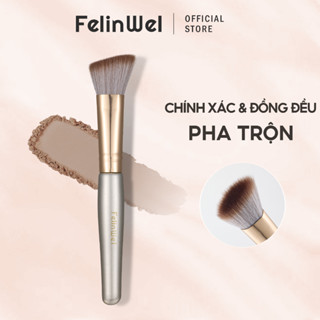 FelinWel - Cọ Đa Năng, Chuyên Dụng Che Khuyết Điểm Tóc, Cọ Vạt Xéo, Đa Công Dụng, Sợi Tơ Tổng Hợp Cao Cấp, Thuần Chay