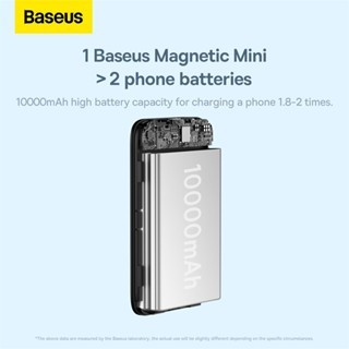 【Pin Sạc Dự Phòng Có Thể Đặt Hàng】Baseus Mini Từ Tính Không Dây 10000mah 22.5W Sạc Nhanh Power Bank Với Tự Động Đánh Thức Cho Điện Thoại | BigBuy360 - bigbuy360.vn