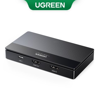 Thẻ ghi Video UGREEN Phát sóng trực tiếp Hộp ghi âm thanh HDMI HD 4K Đầu ghi màn hình USB3.0 Camera SLR Thiết bị phát trực tiếp cho máy tính   điện thoại di động Mẫu: 15390 