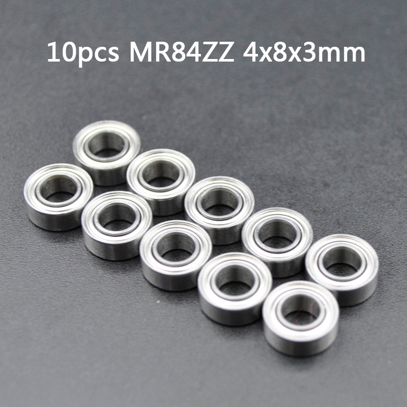 10 Chiếc Thu Nhỏ Mạnh Móng Tay Máy Đánh Bóng Điện Vòng Bi MR84ZZ 4x8x3mm Đường Kính Trong 4mm, Đường
