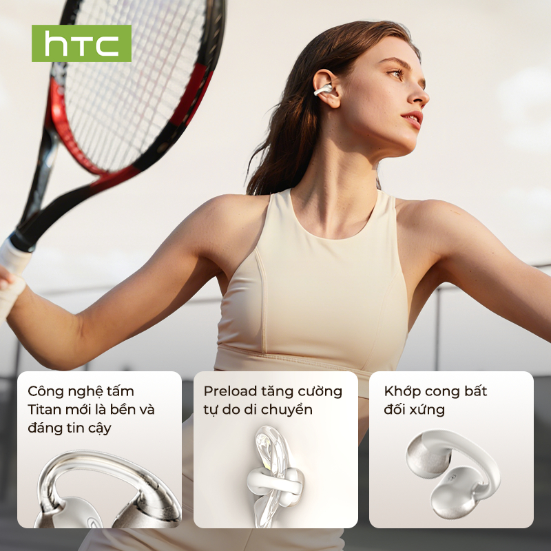 HTC NE56  tai nghe phiên dịch Bluetooth 6.0 ai Nghe giảm tiếng ồn chủ động ANC thông  Kẹp tai nghe HIFI for iOS&Android | BigBuy360 - bigbuy360.vn