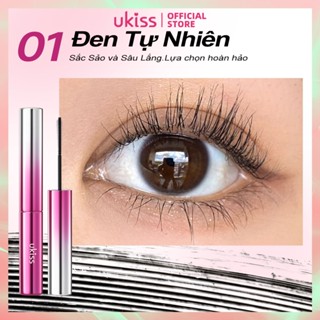  UKISS Manga Tua Rua Mascara Chống Thấm Nước Chiều Dài & Uốn Dài Chống Thấm Nước Mờ Đặc Biệt Cho Lông Mi Ngắn & Mịn Màu Đen Tự Nhiên 4g 