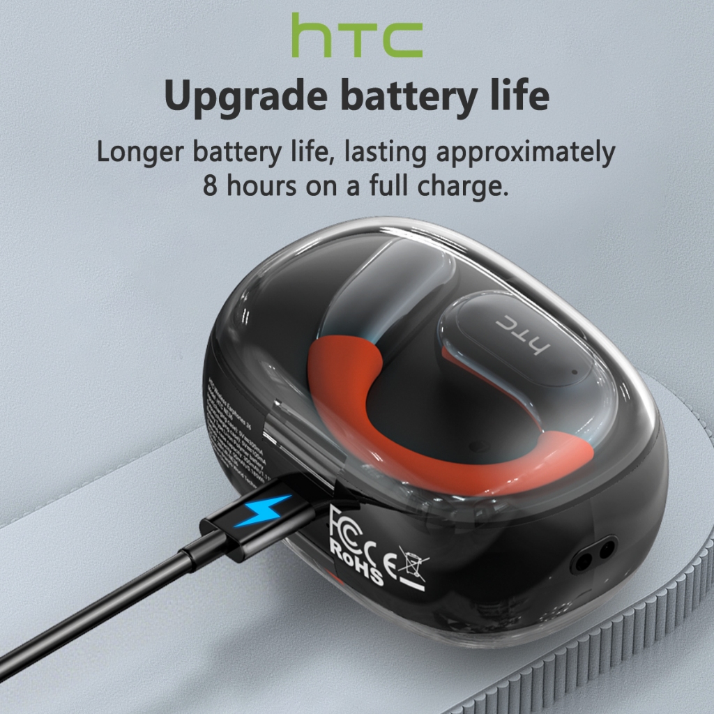 HTC NE36 OWS Tai nghe không dây Bluetooth 6.0 Tai nghe âm thanh nổi 3D Giảm tiếng ồn Hifi Music IPX5 Tai nghe thể thao chống nước | BigBuy360 - bigbuy360.vn