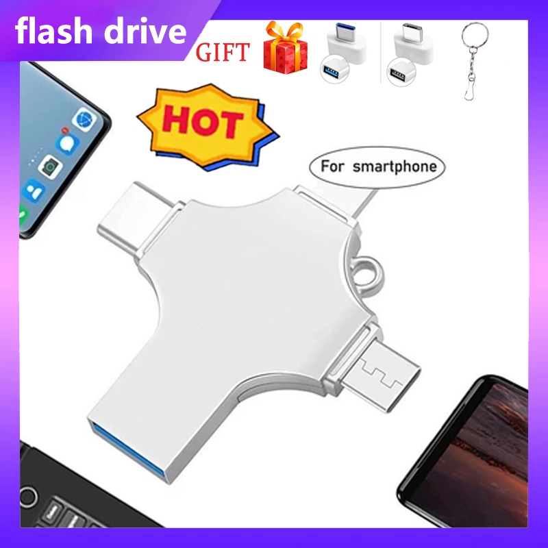 Trình điều khiển Flash bốn trong một 8GB / 16GB / 32GB / 64GB / 128GB / 256GB / 512GB / 1TB TYPE-C L