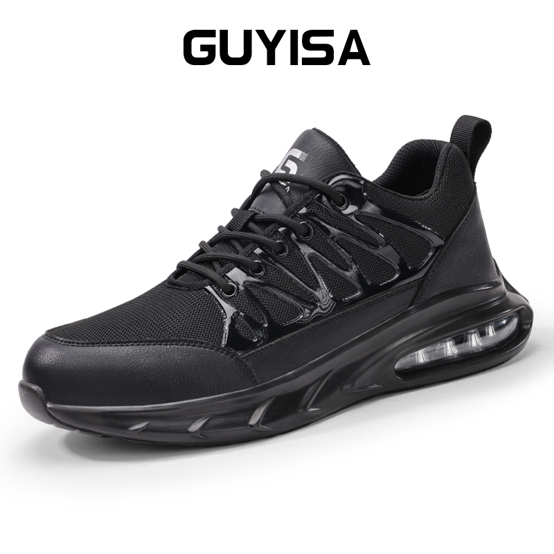 Giày bảo hộ GUYISA, đầu thép chống va đập, chống đâm Kevlar