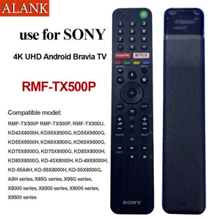  ALANK Điều Khiển SONY LCD Smart Bravia TV Chính Hãng - Remote SONY TV Hỗ Trợ Giọng Nói RMF-TX500P 
