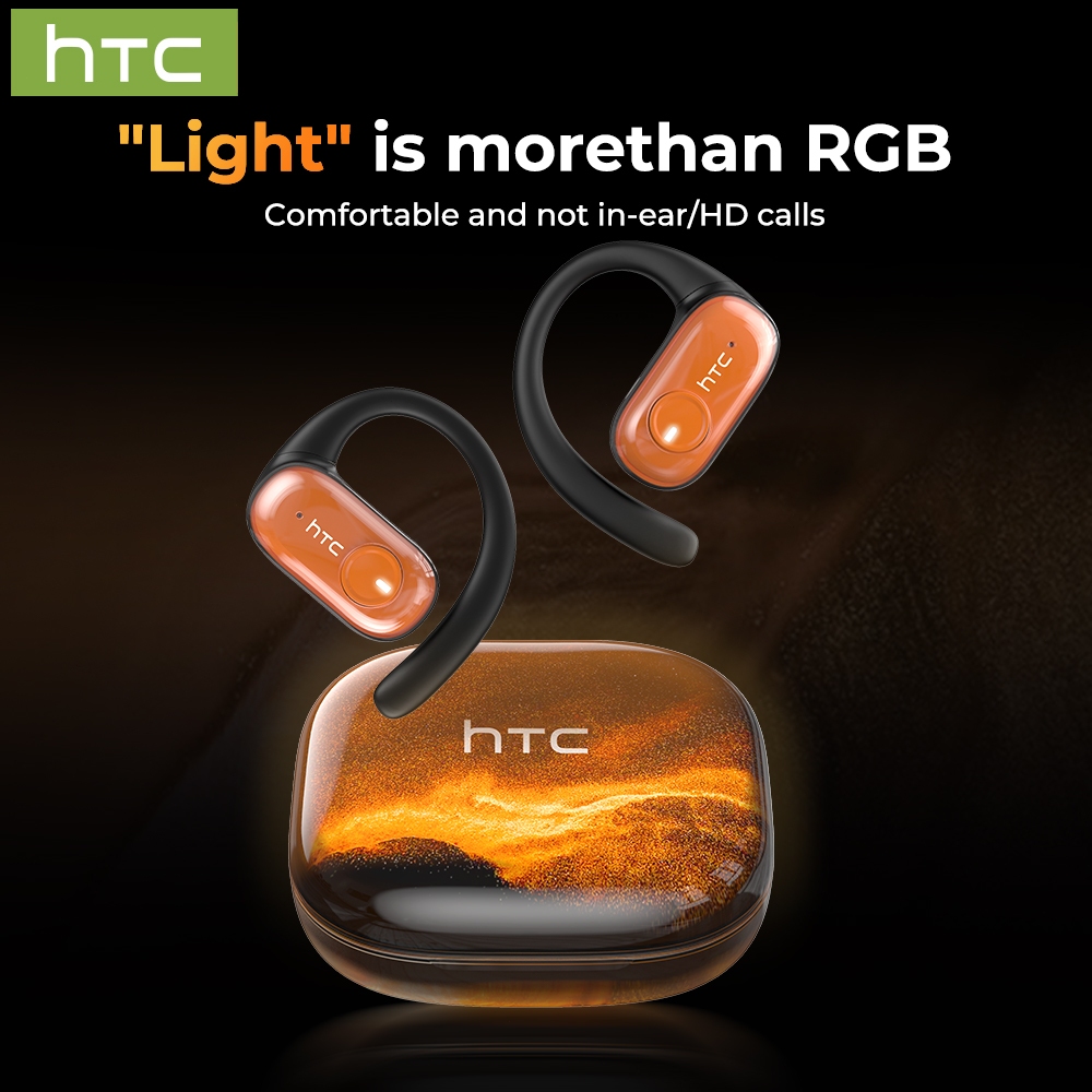 HTC NE10 | Thiết kế phát sáng | Khử tiếng ồn ENC | Âm thanh HiFi | Chống nước IPX5 | Độ bền 40H | BT5.4 | Tiện dụng Phù hợp | BigBuy360 - bigbuy360.vn