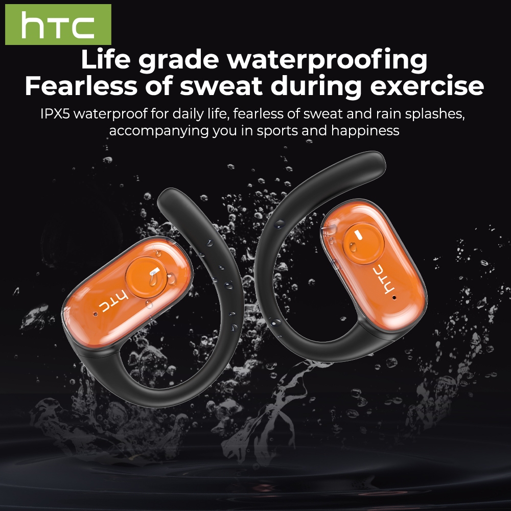 HTC NE10 | Thiết kế phát sáng | Khử tiếng ồn ENC | Âm thanh HiFi | Chống nước IPX5 | Độ bền 40H | BT5.4 | Tiện dụng Phù hợp | BigBuy360 - bigbuy360.vn