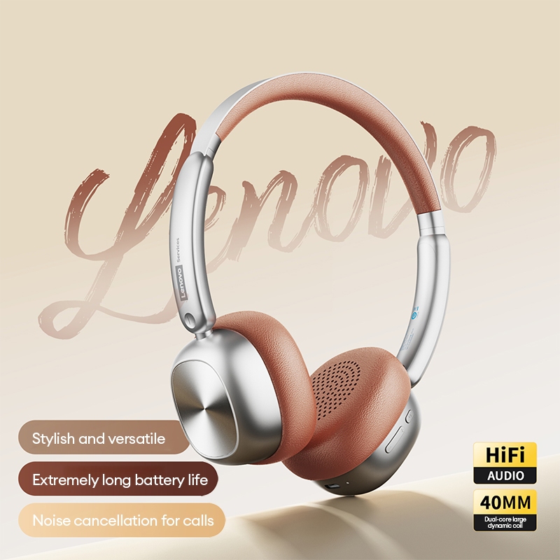 Tai nghe không dây Lenovo LE600 Tai nghe Bluetooth HIFI Stereo Pin dung lượng lớn có micrô BT 6.0 | BigBuy360 - bigbuy360.vn