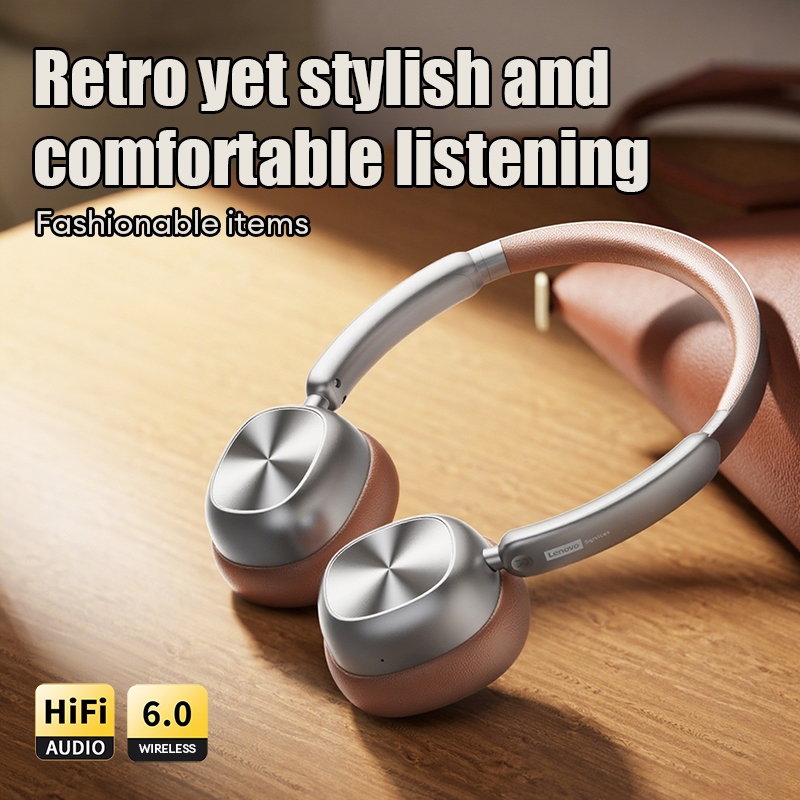 Tai nghe không dây Lenovo LE600 Tai nghe Bluetooth HIFI Stereo Pin dung lượng lớn có micrô BT 6.0 | BigBuy360 - bigbuy360.vn