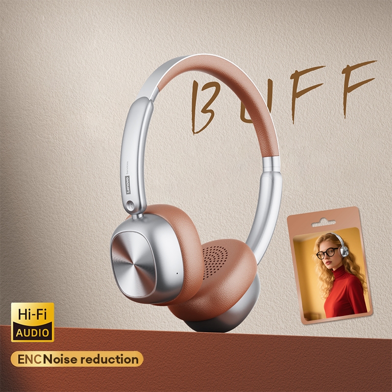 Tai nghe không dây Lenovo LE600 Tai nghe Bluetooth HIFI Stereo Pin dung lượng lớn có micrô BT 6.0 | BigBuy360 - bigbuy360.vn