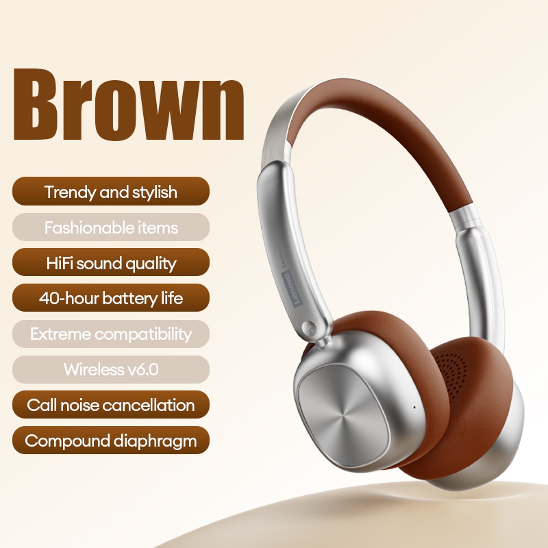 Tai nghe Bluetooth Lenovo LE600 Khử tiếng ồn thông minh Chất lượng âm thanh HIFI Độ trễ thấp Tuổi thọ pin dài | BigBuy360 - bigbuy360.vn