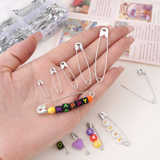Kẹp giấy sắt 260 cái/hộp, bao bì đóng gói đẹp mắt, phù hợp làm phụ kiện DIY