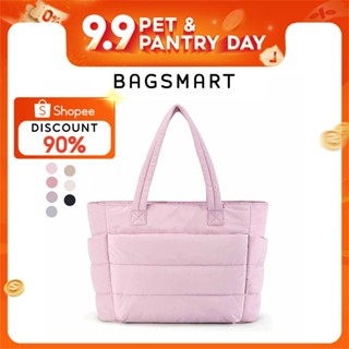 BAGSMART Túi Tote dành cho nữ, Túi Tote đeo vai nhẹ, Du Lịch Nhẹ Gọn Đa Năng, Đi Học,Túi Đi Làm,Bag