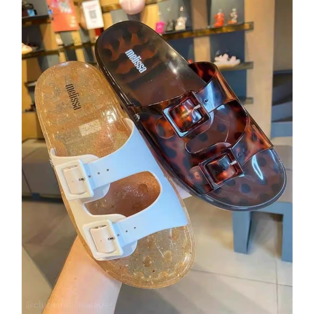 Giày Sandal Nữ Brazil Melissa 2025 Flip-Flops Buckle Jelly Shoes