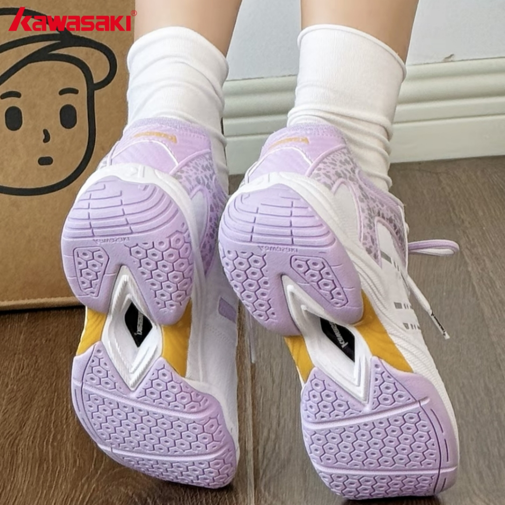 Kawasaki Pickleball Giày Sneaker Giày K-065D Giày Cầu Lông Chuyên Nghiệp Thoáng Khí Chống Trơn Trượt Giày Thể Thao Dành Cho Nam Nữ Giày Thể Thao | BigBuy360 - bigbuy360.vn