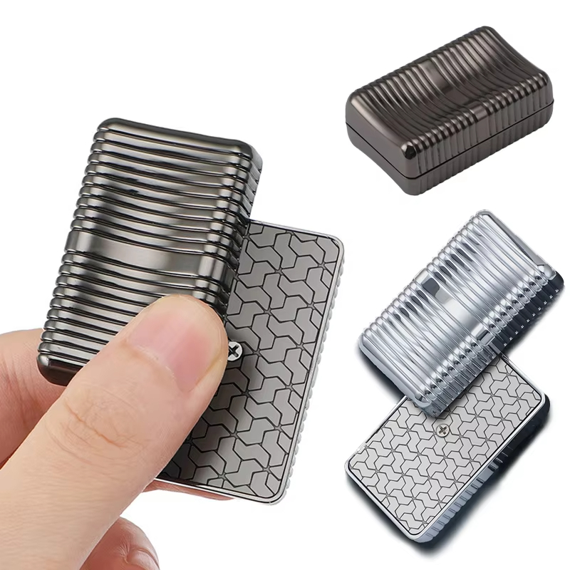 1PC eDC fIDGET slIDER rOTATING mETAL sOAP aNTI pRESSURE CẢM BIẾN tOY wITH sOFT mAGNETIC sLIDER fOCUS