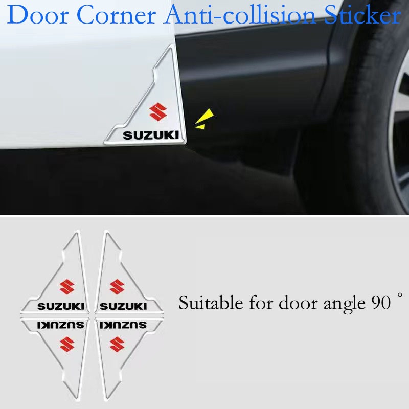 Nắp bảo vệ chống va chạm góc cửa ô tô phù hợp cho Suzuki Raider Swift GSX R150 Satria Panther SX4 Al