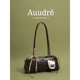Auudre Retro Dung Tích Lớn Một Vai Nách Túi Nữ Đi Lại Baguette Túi