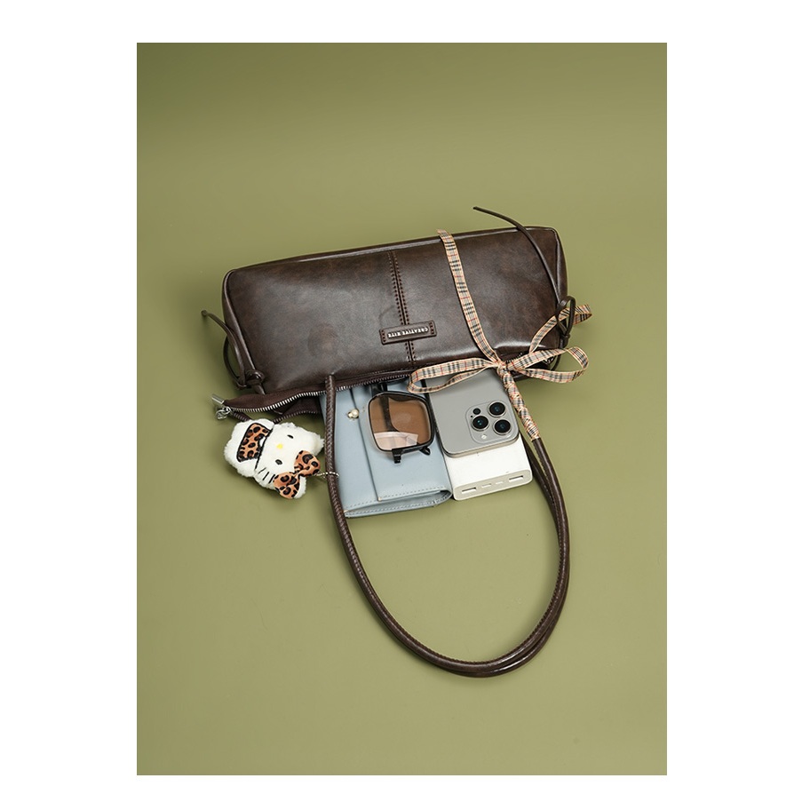 Auudre Retro Dung Tích Lớn Một Vai Nách Túi Nữ Đi Lại Baguette Túi | BigBuy360 - bigbuy360.vn