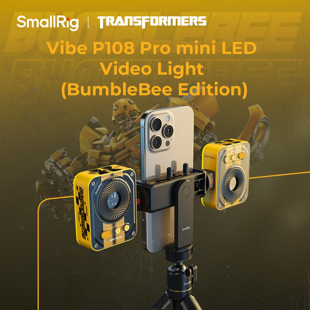 Đèn Video LED mini SmallRig Vibe P108 Pro (Phiên bản BumbleBee) 5511