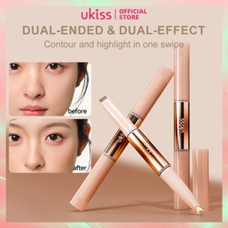  UKISS Gậy Tạo Khối 3D 2 Đầu 800mg Tạo khối  Shadow  + 700mg Tạo sáng  Highlighter  