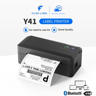 Máy in nhiệt nhãn Flashlabel cỡ A6, A7 từ điện thoại di động, phiếu giảm giá, mã mini, đặt hàng in Logo tự dính, bảo hành 12 tháng