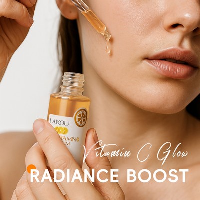 LAIKOU Dual Vitamin C Serum 30ml Da mịn màng & tinh tế Dưỡng ẩm sâu Glow Skin Radiance